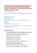 Exam 2&colon; NSG3100 &sol; NSG 3100 &lpar;Latest 2026 &sol; 2027 Update&rpar; Fundamental Concepts & Skills for Nursing Practice I &vert; Questions and Verified Answers &vert; 100&percnt; Correct &vert; Grade A - Galen
