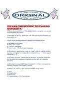 CHW MAIN EXAMINATION SET QUESTIONS AND ANSWERS SET A&period;pdf