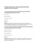 ATI Medical-Surgical Exam 1 Study Guide &lpar;Adult Health&rpar; 2026&NewLine;&vert;Questions &vert;Answers &vert;Rationales