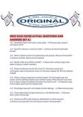 WGU D220 PAPER ACTUAL QUESTIONS AND ANSWERS SET A&period;pdf