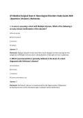 ATI Medical-Surgical Exam 4&colon; Neurological Disorders Study Guide 2026&NewLine;&vert;Questions &vert;Answers &vert;Rationales&NewLine;