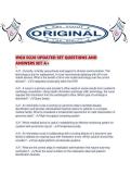 WGU D220 UPDATED SET QUESTIONS AND ANSWERS SET A&period;pdf