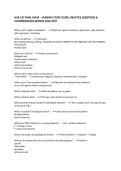 NUR 233 FINAL EXAM &ndash; NURSING STUDY GUIDE&comma; PRACTICE QUESTIONS & COMPREHENSIVE REVIEW 2026&sol;2027