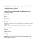 ATI Medical-Surgical Exam 5 Study Guide&colon; Endocrine Disorders 2026&NewLine;&vert;Questions &vert;Answers &vert;Rationales&NewLine;