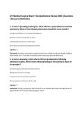 ATI Medical-Surgical Exam 9 Comprehensive Review 2026 &vert;Questions&NewLine;&vert;Answers &vert;Rationales&NewLine;