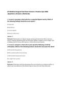 ATI Medical-Surgical Final Exam Version 1 Practice Quiz 2026&NewLine;&vert;Questions &vert;Answers &vert;Rationales&NewLine;