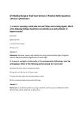 ATI Medical-Surgical Final Exam Version 2 Practice 2026 &vert;Questions&NewLine;&vert;Answers &vert;Rationales
