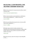 EMS 202 FINAL 2 CORE PREHOSPITAL CARE&NewLine;AND PATIENT ASSESSMENT REVIEW 2026&NewLine;
