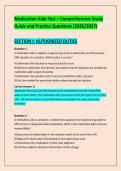 Medication Aide Test &ndash; Comprehensive Study &NewLine;Guide and Practice Questions &lpar;2026&sol;2027&rpar; 