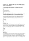 NUR 114 TEST 4 &ndash; NURSING STUDY GUIDE&comma; PRACTICE QUESTIONS & EXAM REVIEW 2026&sol;2027