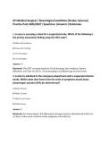 ATI Medical-Surgical &vert; Neurological Conditions &lpar;Stroke&comma; Seizures&rpar;&NewLine;Practice Pack 2026&sol;2027 &vert;Questions &vert;Answers &vert;Rationales&NewLine;