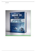 2026&sol;2027 NBME 26 208 Exam &NewLine;&lpar;USMLE Step 1&rpar; The Essential Exam Readiness and Study Manual&colon; Complete Test Bank Review&comma; &NewLine;Advanced Practice Questions&comma; &NewLine;Comprehensive Study Guide&comma; and Final Preparation Assessment&NewLine;