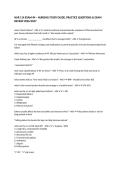 NUR 114 EXAM &num;4 &ndash; NURSING STUDY GUIDE&comma; PRACTICE QUESTIONS & EXAM REVIEW 2026&sol;2027