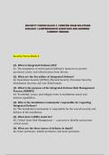 SECURITY FORCES BLOCK 2 &vert; VERIFIED EXAM SOLUTIONS 2026&sol;2027 &vert; COMPREHENSIVE QUESTIONS AND ANSWERS - CURRENT VERSION