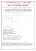 Alberta Biting Fly &lpar;Mosquito&rpar; Control Certificate Exam 2026&sol;2027 &vert; 150 Verified Questions with Answers & Rationales &vert; Updated for Latest Guidelines