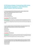 ATI RN Maternal Newborn Proctored Exam 2026 &vert; Actual&NewLine;study Questions and Answers &plus; Expert Rationales &vert;&NewLine;2026&sol;27 Updated &vert; 100&percnt; Pass Guarantee