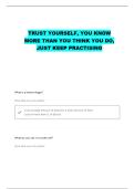 INP SESSION 12 EMERGENCIES QUESTIONS WITH CORRECT ANSWERS