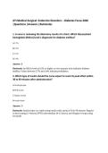 ATI Medical-Surgical&colon; Endocrine Disorders &ndash; Diabetes Focus 2026&NewLine;&vert;Questions &vert;Answers &vert;Rationales&NewLine;