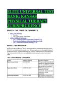2026&sol;2027 S-Tier Kansas Physical Therapy Jurisprudence Exam Test Bank &lpar;KS JAM&rpar; &vert; 20&plus; Elite Scenarios & Answers &plus; Free Cheat Sheet 