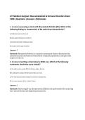 ATI Medical-Surgical&colon; Musculoskeletal & Immune Disorders Exam&NewLine;2026 &vert;Questions &vert;Answers &vert;Rationales&NewLine;