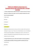 NURS231 Final Exam V1&ndash;V3 &vert; NURS 231 Final Exam V1&ndash;V3 &vert; Pathophysiology &vert; Q&A with Rationale &vert; Portage Learning