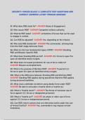 SECURITY FORCES BLOCK 1-3 EXAM MASTERY PACK - LATEST QUESTIONS WITH VERIFIED ANSWERS - COMPLETE GUIDE