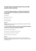 ATI Medical-Surgical&colon; Neurological Disorders Practice Exam 2026&NewLine;&vert;Questions &vert;Answers &vert;Rationales&NewLine;