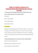 NURS 231&sol;NURS231 Module 8 V2 &vert; &NewLine;Pathophysiology Q&A with Rationale &vert; Portage &NewLine;Learning