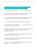 NCOA LDR-203S Complete Exam &lpar;Latest Update 2026&vert;2027&rpar; With&NewLine;Correct Detailed Answers &vert;Already A&plus; Graded &lpar;100&percnt;Pass&rpar;