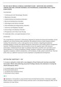 RN VATI ADULT MEDICAL SURGICAL ASSESSMENT EXAM &ndash; QUESTIONS AND ANSWERS &vert;&NewLine;VERIFIED AND WELL DETAILED ANSWERS &vert; PLUS RATIONALES &vert; GUARANTEED PASS &vert; LATEST&NewLine;EXAM UPDATE