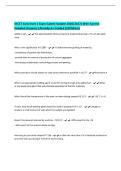 NICET Soils level 1 Exam &lpar;Latest Update 2026&vert;2027&rpar; With Correct&NewLine;Detailed Answers &vert;Already A&plus; Graded &lpar;100&percnt;Pass&rpar;&NewLine;