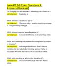 Loan CE 5-8 Exam Questions & Answers &lpar;Grade A&plus;&rpar;&period;docx&NewLine;&NewLine;