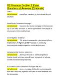RE Financial Section 8 Exam Questions & Answers &lpar;Grade A&plus;&rpar;&period;docx&NewLine;&NewLine;