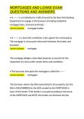 MORTGAGES AND LOANS EXAM QUESTIONS AND ANSWERS&period;docx&NewLine;&NewLine;