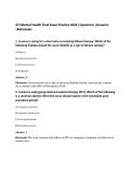 ATI Mental Health Final Exam Practice 2026 &vert;Questions &vert;Answers&NewLine;&vert;Rationales