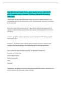 NSg 3450 Mental Health Units 1 and 2 &lpar;Latest Version 2026&vert;2027&rpar;&NewLine;With Complete Correct Answers &vert;Solutions &vert;Already A&plus; Graded &lpar;&NewLine;100&percnt; Pass&rpar;
