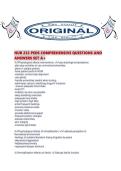 NUR 232 PEDS COMPREHENSIVE QUESTIONS AND ANSWERS SET A&period;pdf
