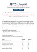  FDNY A-49 Exam 2026&colon; 300 Practice Questions with Verified Answers&comma; Detailed Rationales & A&plus; Graded Solutions &vert; Updated for 2026&sol;2027 NYC Fire Code & NFPA Standards