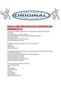 NUR 232 PEDS UPDATED ACTUAL QUESTIONS AND ANSWERS SET A&period;pdf
