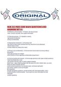 NUR 232 PEDS CORE MAIN QUESTIONS AND ANSWERS SET A&period;pdf