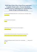 PADI Open Water Diver Exam Prep 2026&sol;2027 &vert; &NewLine;Complete Study Guide &vert; Practice Questions&comma; &NewLine;Detailed Answer Explanations & Comprehensive &NewLine;Scuba Diving Certification Review 