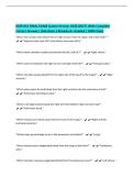 NUR-631 Final Exam Study Guide &lpar;Latest Version 2026&vert;2027&rpar; With&NewLine;Complete Correct Answers &vert;Solutions &vert;Already A&plus; Graded &lpar; 100&percnt;&NewLine;Pass&rpar;
