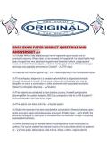 RNFA EXAM PAPER CORRECT QUESTIONS AND ANSWERS SET A&period;pdf