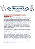 RNFA EVALUATION TEST QUESTIONS AND ANSWERS SET A&period;pdf