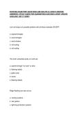 ROOFING EXAM PREP QUESTIONS AND MULTIPLE CHOICE VERIFIED ANSWERS &sol; STUDY GUIDE FOR GUARANTEED SUCCESS LATEST UPDATE &lpar;2026-2027&rpar; GET IT NOW&excl;&excl;