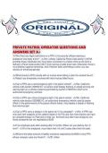 PRIVATE PATROL OPERATOR QUESTIONS AND ANSWERS SET A&period;pdf
