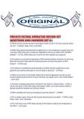 PRIVATE PATROL OPERATOR REVIEW SET QUESTIONS AND ANSWERS SET A&period;pdf