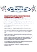 PRIVATE PATROL OPERATOR COMPREHENSIVE QUESTIONS AND ANSWERS SET A&period;pdf