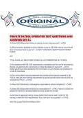 PRIVATE PATROL OPERATOR TEST QUESTIONS AND ANSWERS SET A&period;pdf