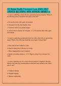 ATI Mental Health Proctored Exam A&plus; Verified Bundle &vert; Updated Questions&comma; Detailed Answers and Exam Prep